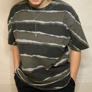 large camo stripe dc cotton t-shirt